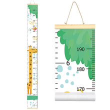 Load image into Gallery viewer, Rainbow Unicorn Children's Hanging Kids Growth Chart Wall Sticker Rule Growth Table Height Measurement Ruler for Kids Boys Girls